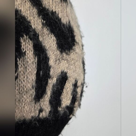 Marled Reunited Clothing Long Sleeve Duster Cardigan Sweater Animal Print Sz XS - Picture 8 of 8